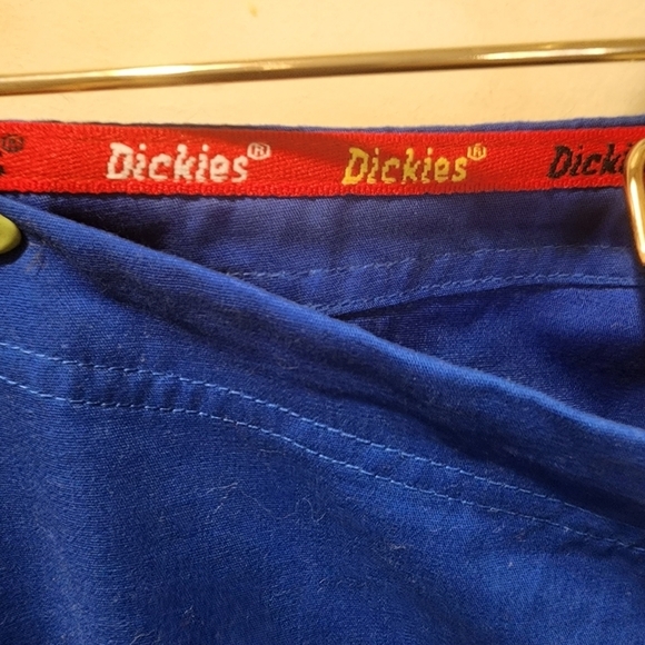 DICKIES women's royal blue scrubs pants size M short NWT - Picture 6 of 10
